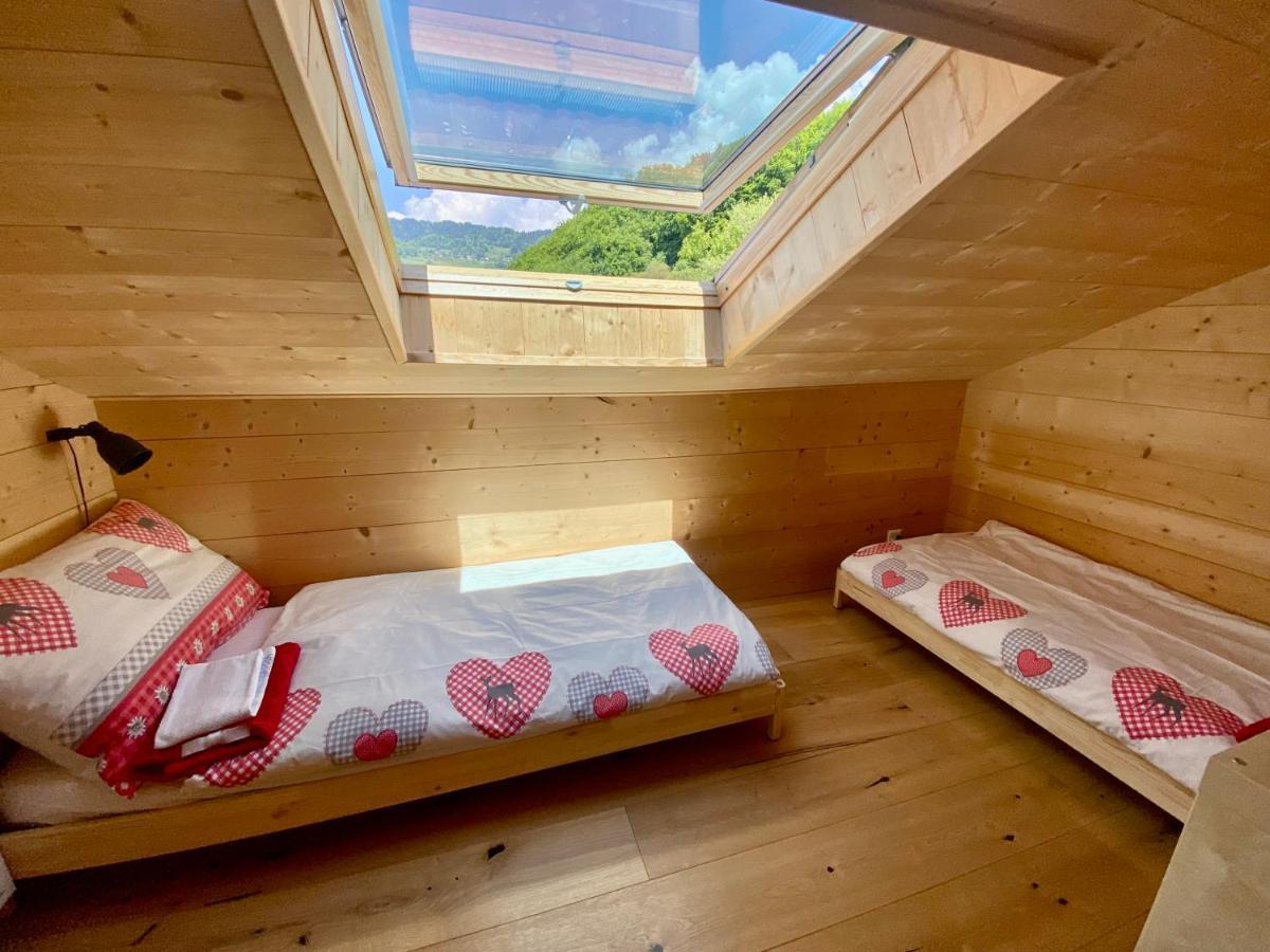 Chalet Rouge Coeur Bex Luaran gambar
