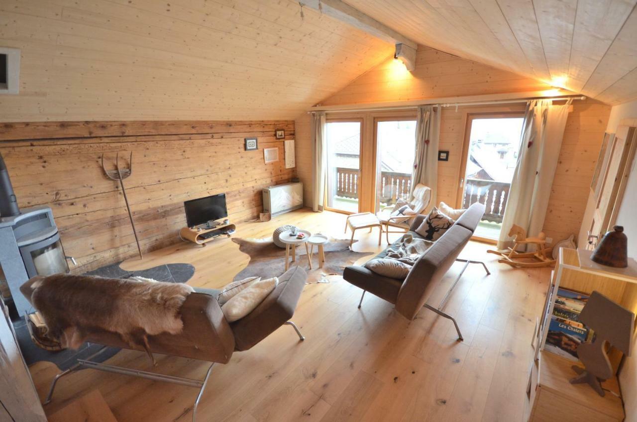 Chalet Rouge Coeur Bex Luaran gambar