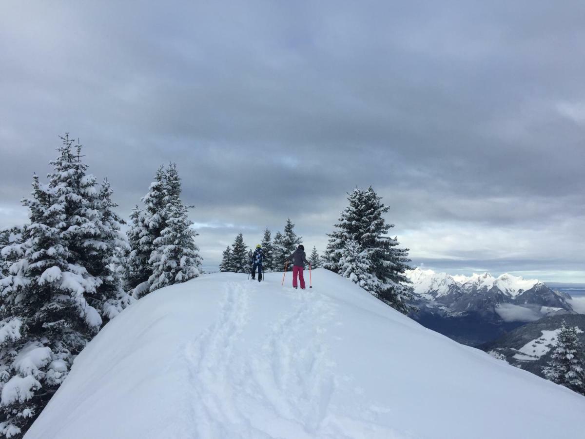 Chalet Rouge Coeur Bex Luaran gambar
